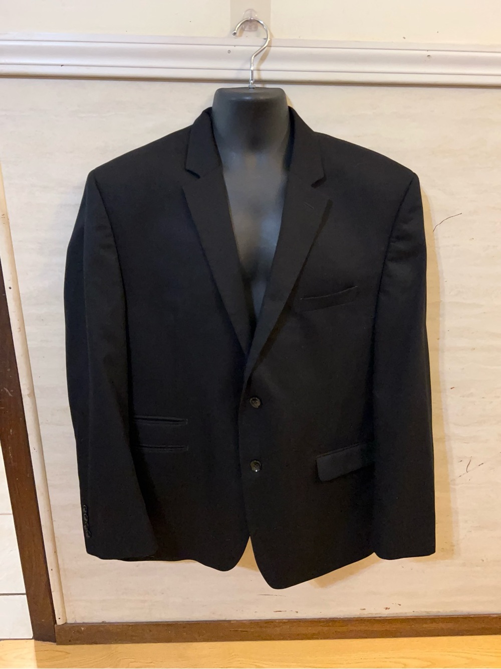 Perry Ellis Men's Black Suit Jacket